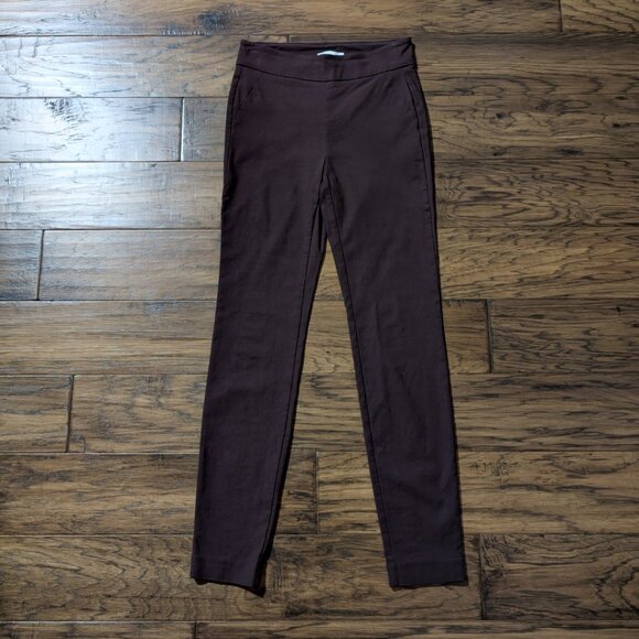 RW&CO city legging ankle length pants brown size XS - Picture 2 of 13